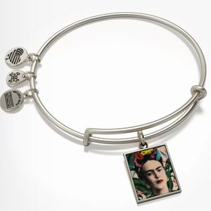 Alex and Ani Frida Kahlo Charm Bangle Bracelet